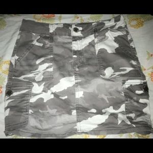 Camo skirt